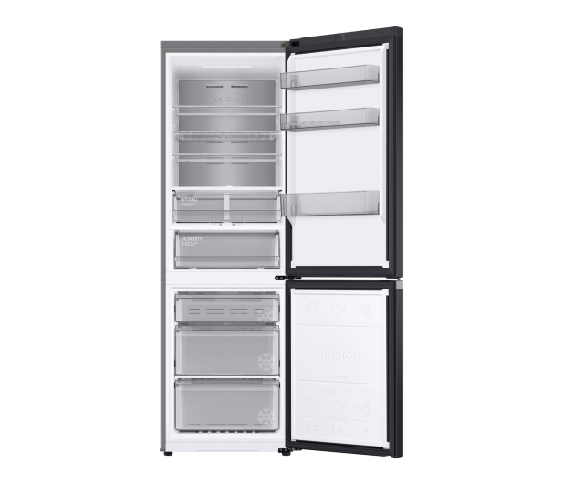 Lodówka Samsung RB34C775CB1 EF No Frost 185,3cm Grafitowa Stal Komora Zero Metal Cooling AI 340L - 1521984 - zdjęcie 6